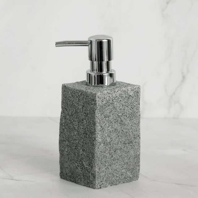 Bathroom Accessories Set Imitati Granite Resin Iiquid Soap D - RAZANSY