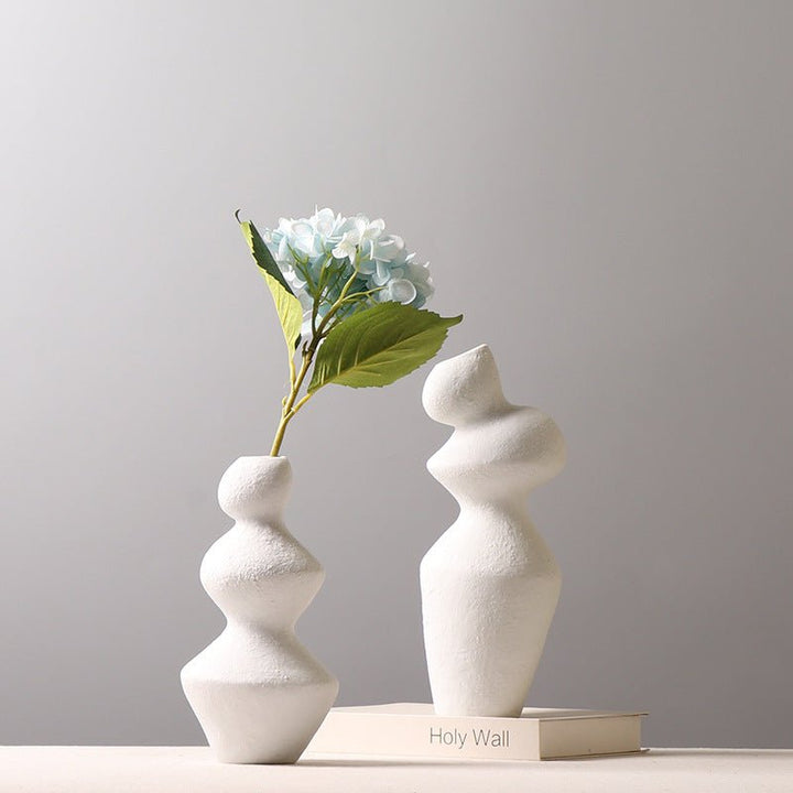 Simplicity Stack Ceramic Vases