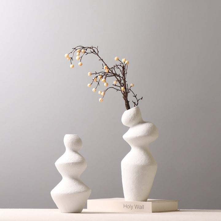 Simplicity Stack Ceramic Vases